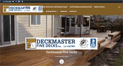 Desktop Screenshot of deckmasterfinedecks.com